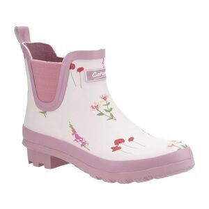 Cotswold Womens/Ladies Wild Flowers Rain Boots / Pink